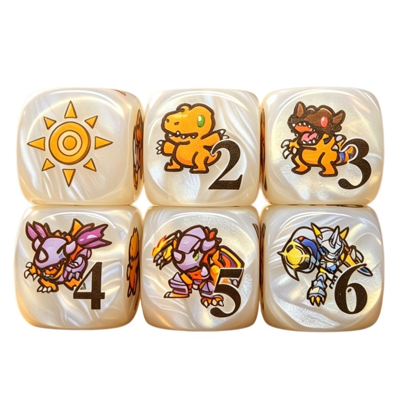 Board Game Economy - 2 peças/conjunto Digimon DTCG Omnimon Agumon