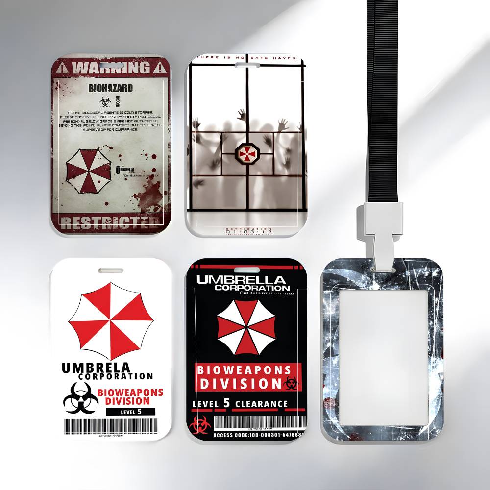 Board Game Resident Evil - Porta-Cartões de Pescoço Resident Evil: Acessórios