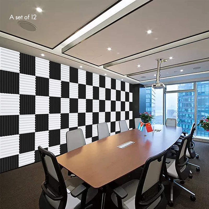 Board Game Room - A84X-12 Peças de Espuma Acústica, Painéis