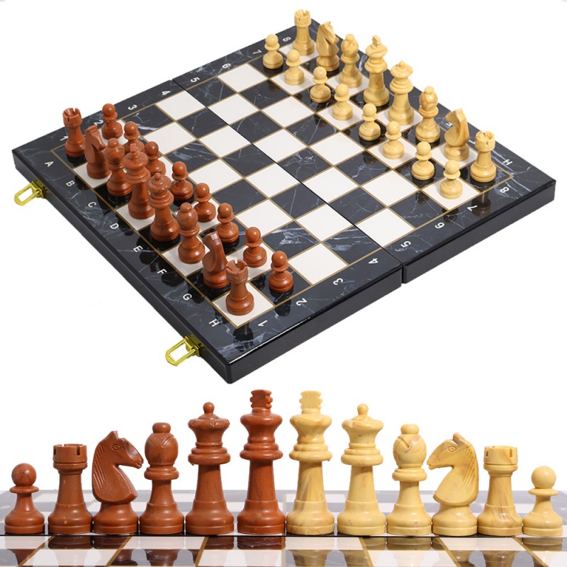 Board Game Yearbook - Conjunto de xadrez de plástico com