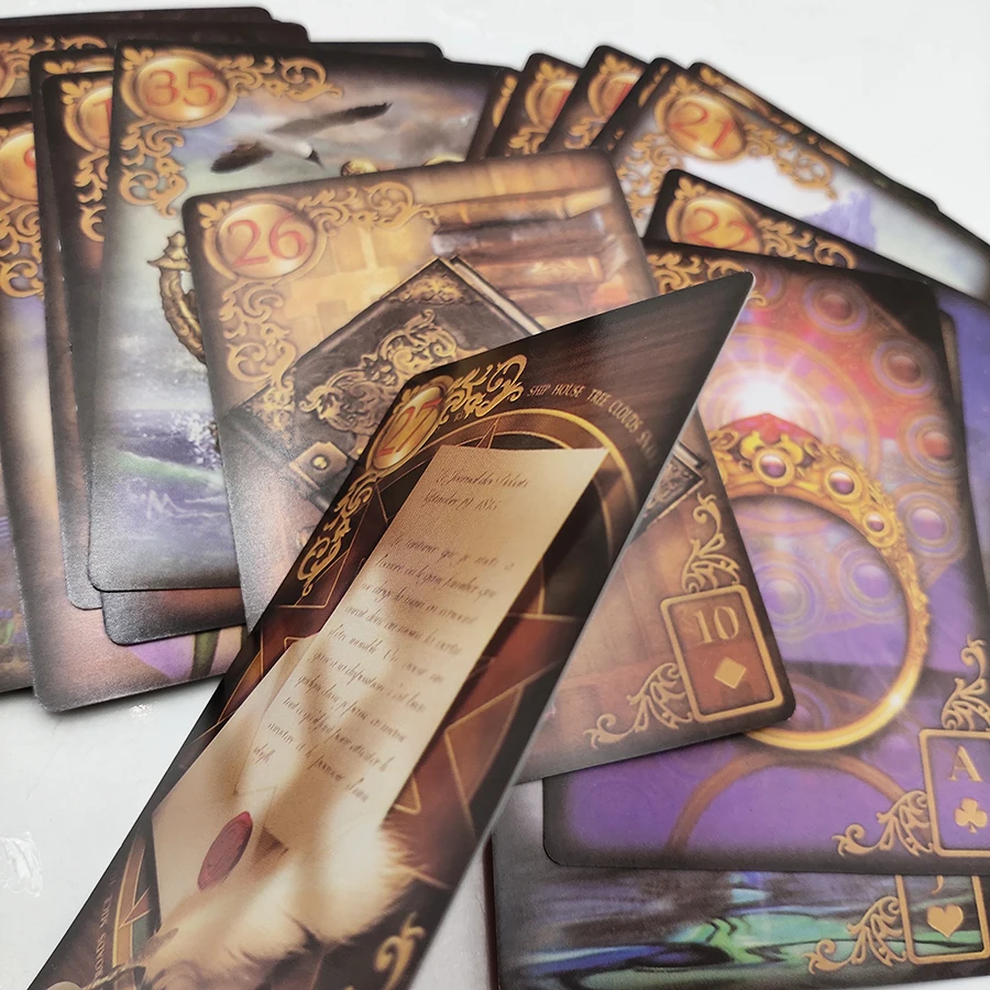 Board Game Online Free - Reverie Lenormand Tarot Deck 47 cartas
