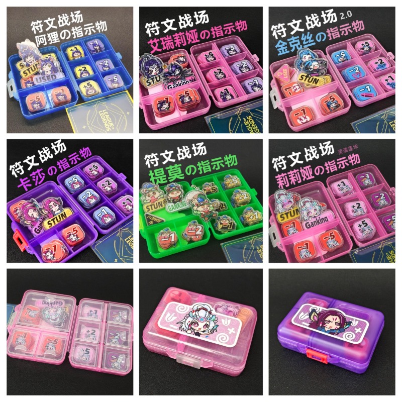 Board Game Economy - 6syles TCG Teemo Conjunto de Indicadores