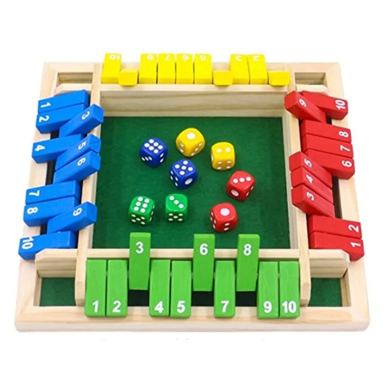 Board Game Organization - Jogo de tabuleiro de dados de