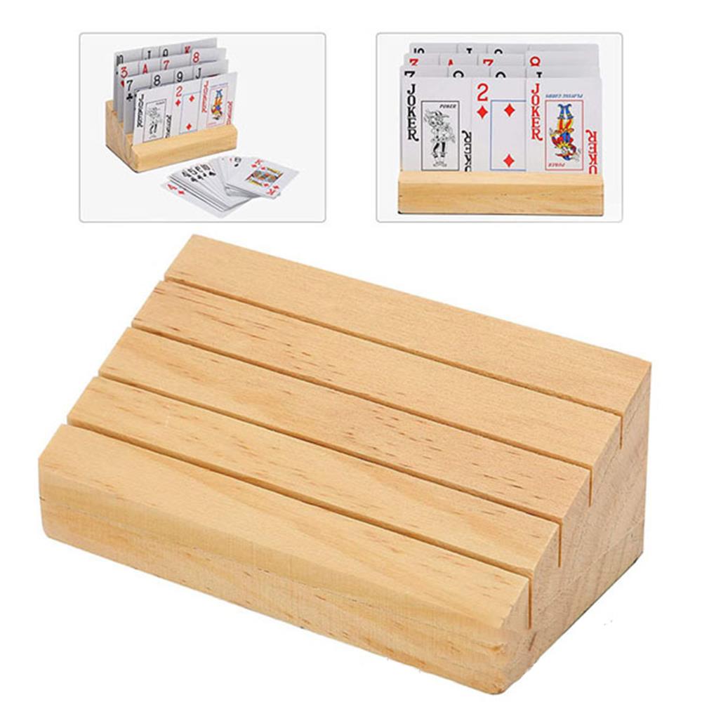 Board Game Yearbook - Hands-Free Madeira Playing Card Holder, Board