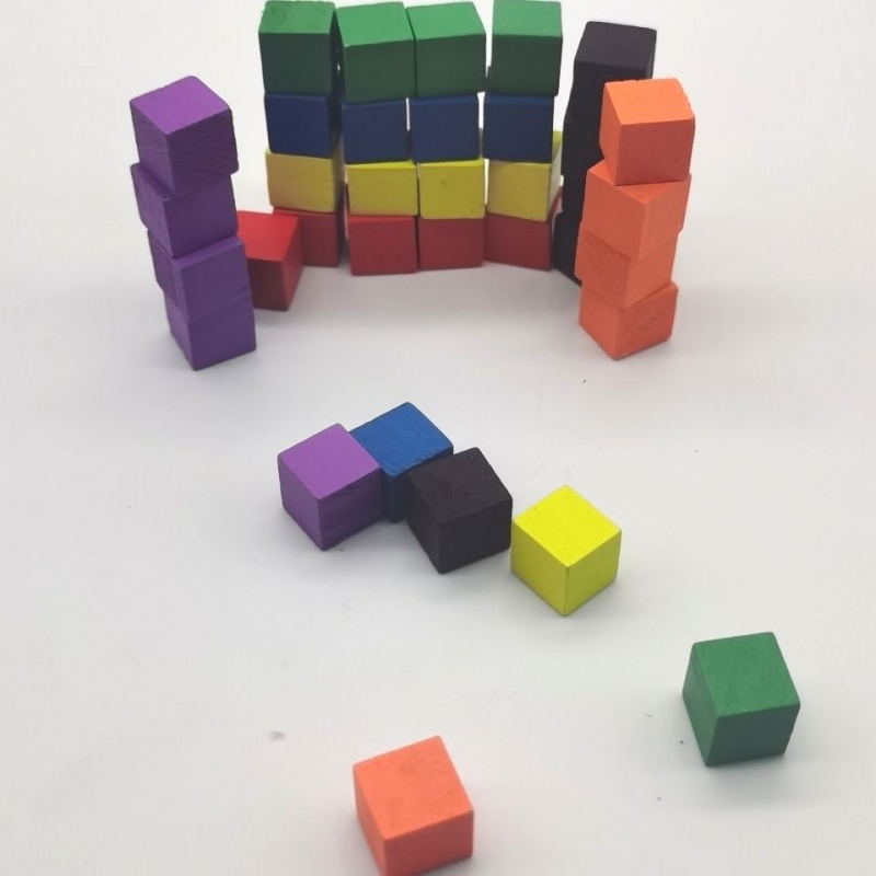 100 unidades/lotes 10mm cubos  - Board Game Economy avaliação e preço