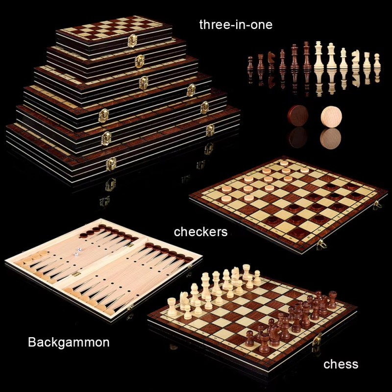 Conjunto de Xadrez de Madeira  - Board Game Yearbook avaliação e preço