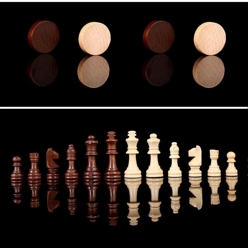 Conjunto de Xadrez de Madeira  - Board Game Yearbook avaliação e preço