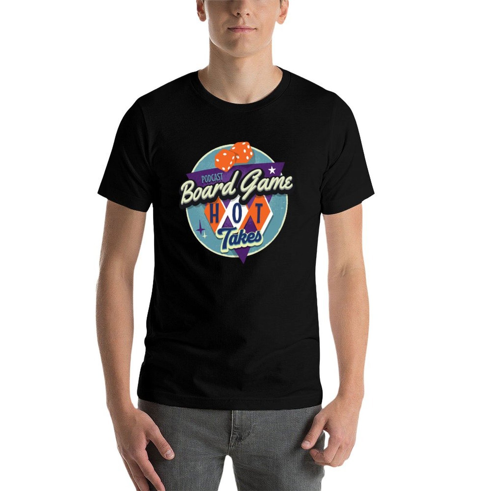 Camiseta com logotipo do podca - Board Game Logo avaliação e preço