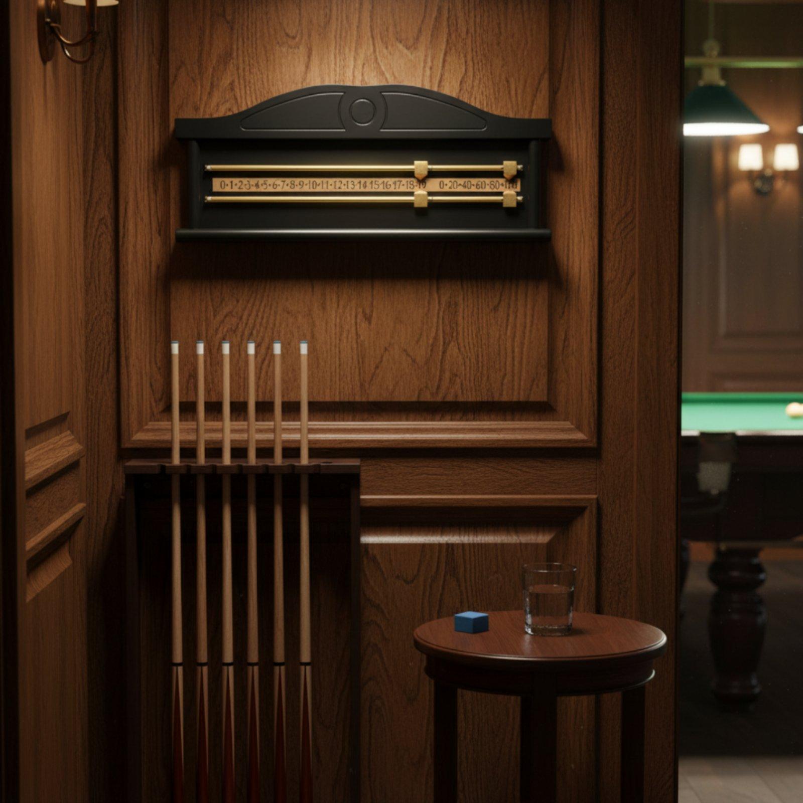 Placar de Snooker com Trilhas  - Board Game Room avaliação e preço