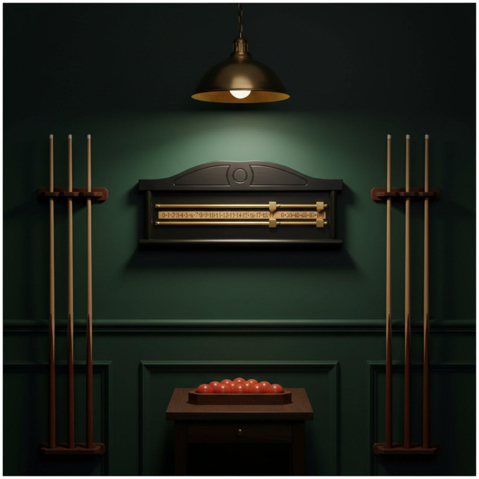 Placar de Snooker com Trilhas  - Board Game Room avaliação e preço
