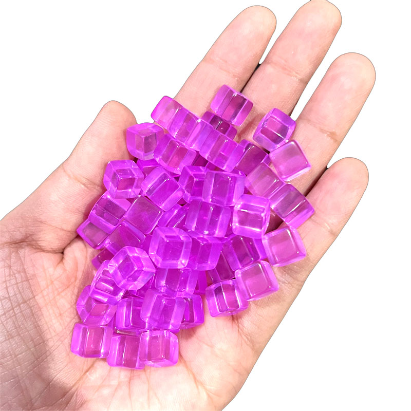 100 pçs/set 8mm cubo claro dad - Board Game Economy avaliação e preço
