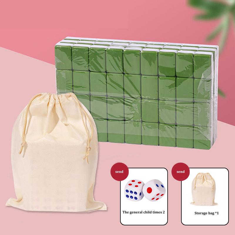 Portátil mahjong jogo de tabul - Board Game Organization avaliação e preço