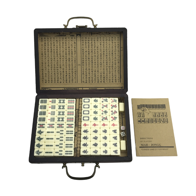 Mini Jogo de Mahjong Antigo Ch - Board Game Organization avaliação e preço