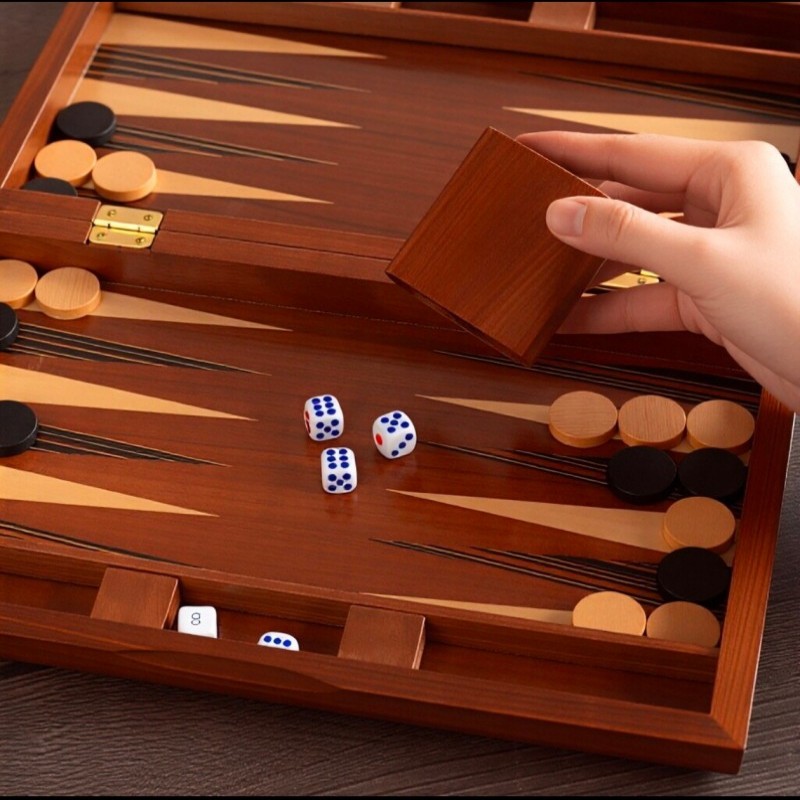 Jogo de Gamão em Madeira Sólid - Board Game Yearbook avaliação e preço