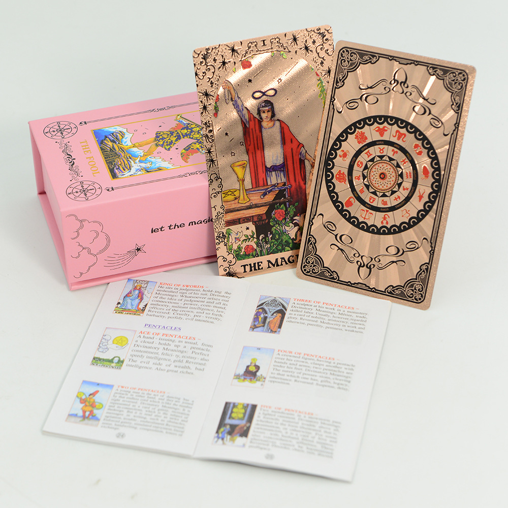 Cartas clássicas de tarô em ou - Board Game Yearbook avaliação e preço