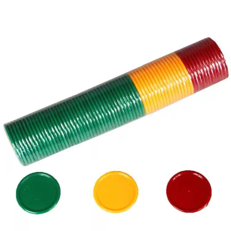 Fichas de pôquer 3.2cm 3 cores - Board Game Room avaliação e preço