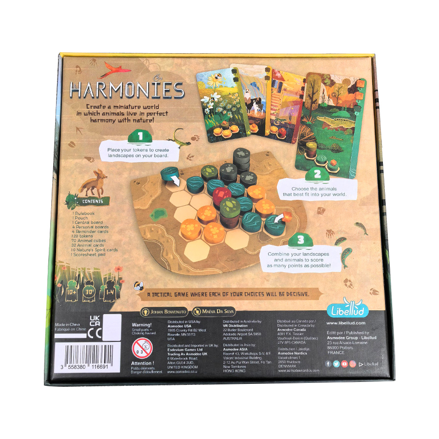 Harmônias - Jogos de Tabuleiro - Board Game Organization avaliação e preço