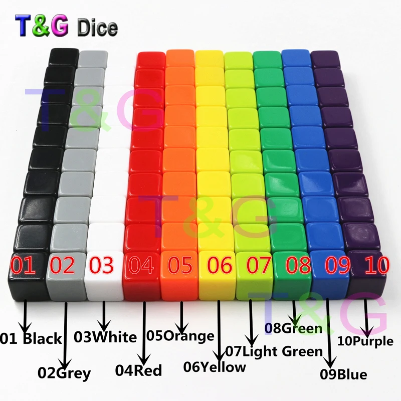 T & G-personalizado D6 Dice Lo - Board Game Logo avaliação e preço
