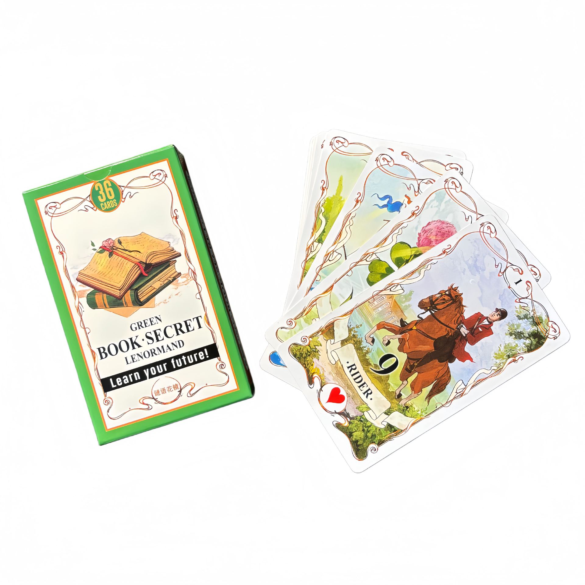 36 Cartas de Oráculo Lenormand - Board Game Yearbook avaliação e preço