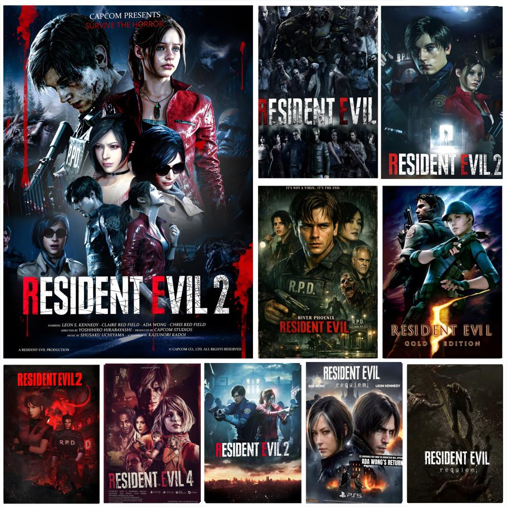Pôster do Jogo de Vídeo C-Clas - Board Game Resident Evil avaliação e preço